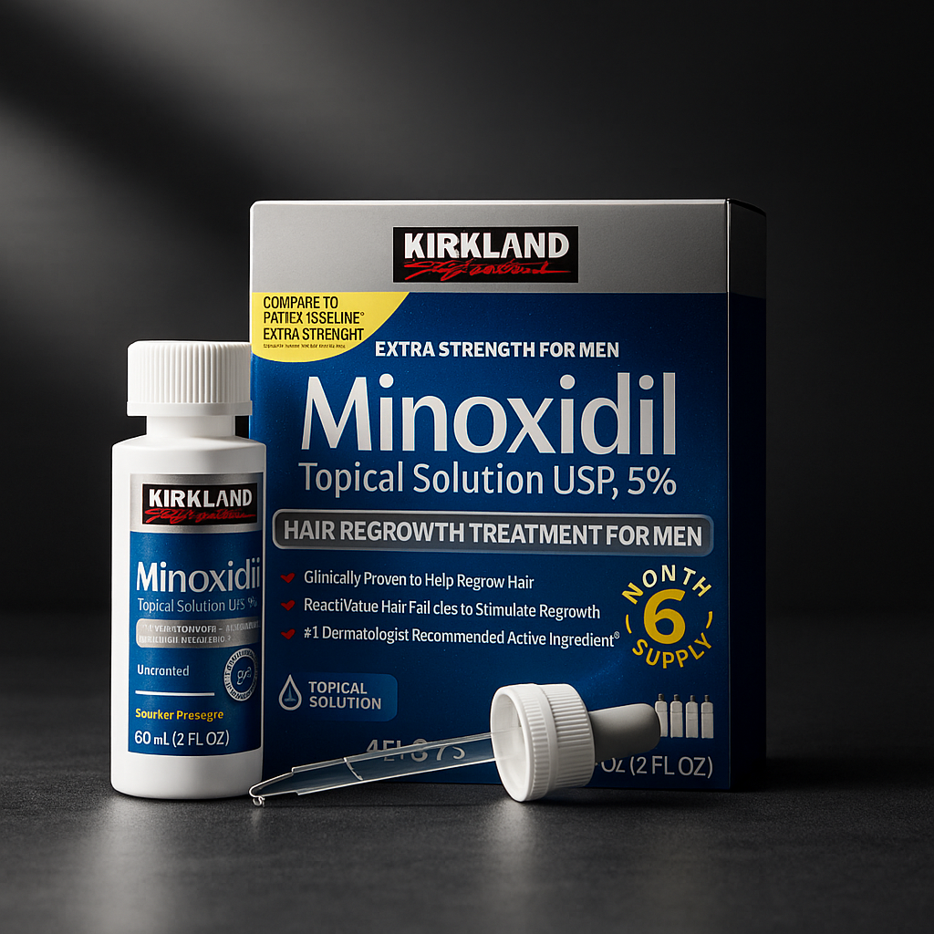 Result within 14 Days:: Imported Minoxidil 5% Extra Strength Hair Regrowth Treatment for Men