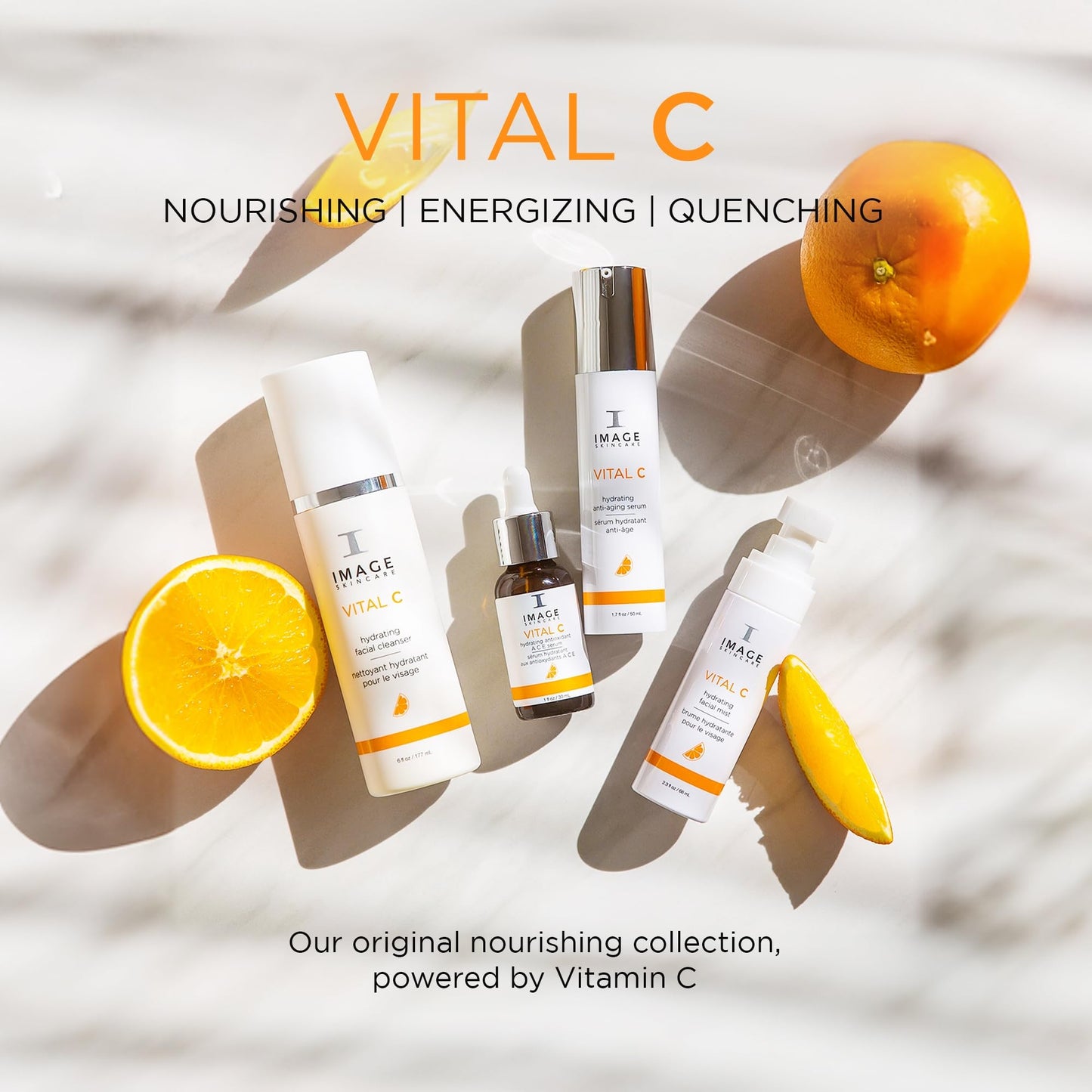IMAGE Skincare Vital C Hydrating A C E Face Serum, 1.0 Oz
