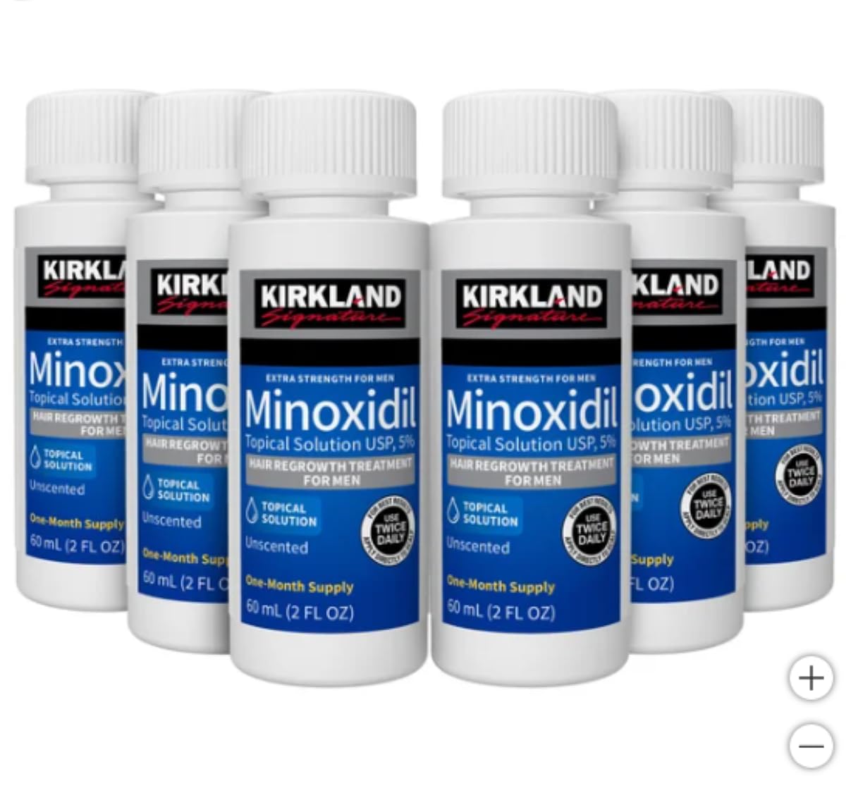 Result within 14 Days:: Imported Minoxidil 5% Extra Strength Hair Regrowth Treatment for Men