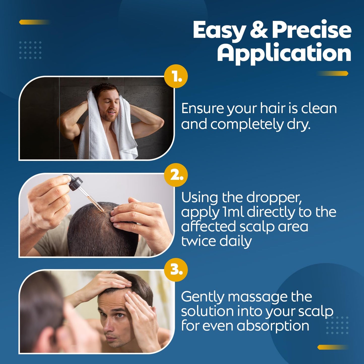Result within 14 Days:: Imported Minoxidil 5% Extra Strength Hair Regrowth Treatment for Men