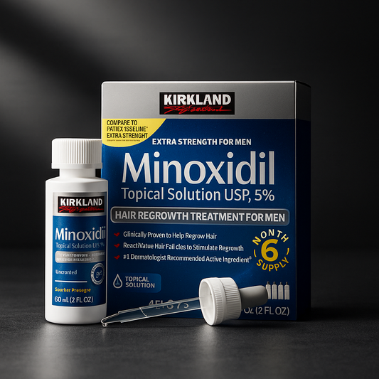 Result within 14 Days:: Imported Minoxidil 5% Extra Strength Hair Regrowth Treatment for Men