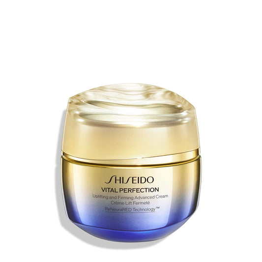 Shiseido Vital Perfection Uplifting and Firming Advanced Cream - Anti-Aging Moisturizer for Normal to Dry Skin