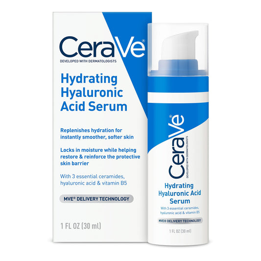 CeraVe Hyaluronic Acid Serum for Smoother Softer Skin
