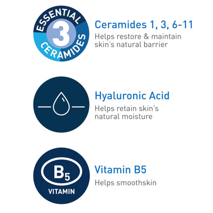 CeraVe Hyaluronic Acid Serum for Smoother Softer Skin