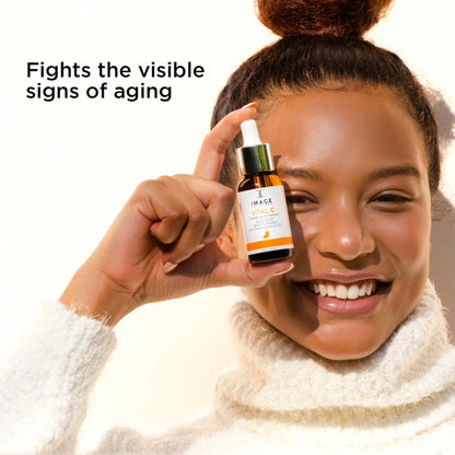 IMAGE Skincare Vital C Hydrating A C E Face Serum, 1.0 Oz