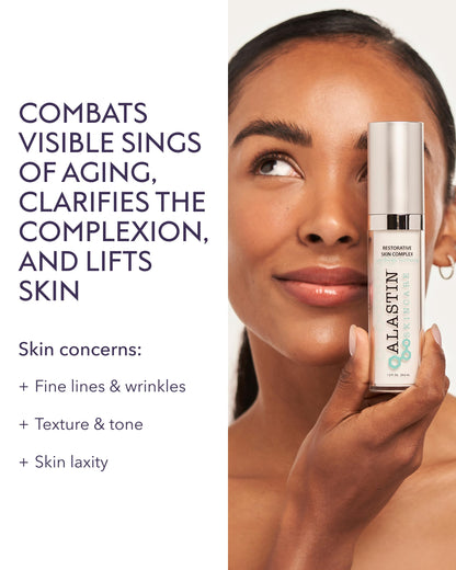 ALASTIN Skincare Restorative Skin Complex Anti-Aging Face Serum (1 oz)