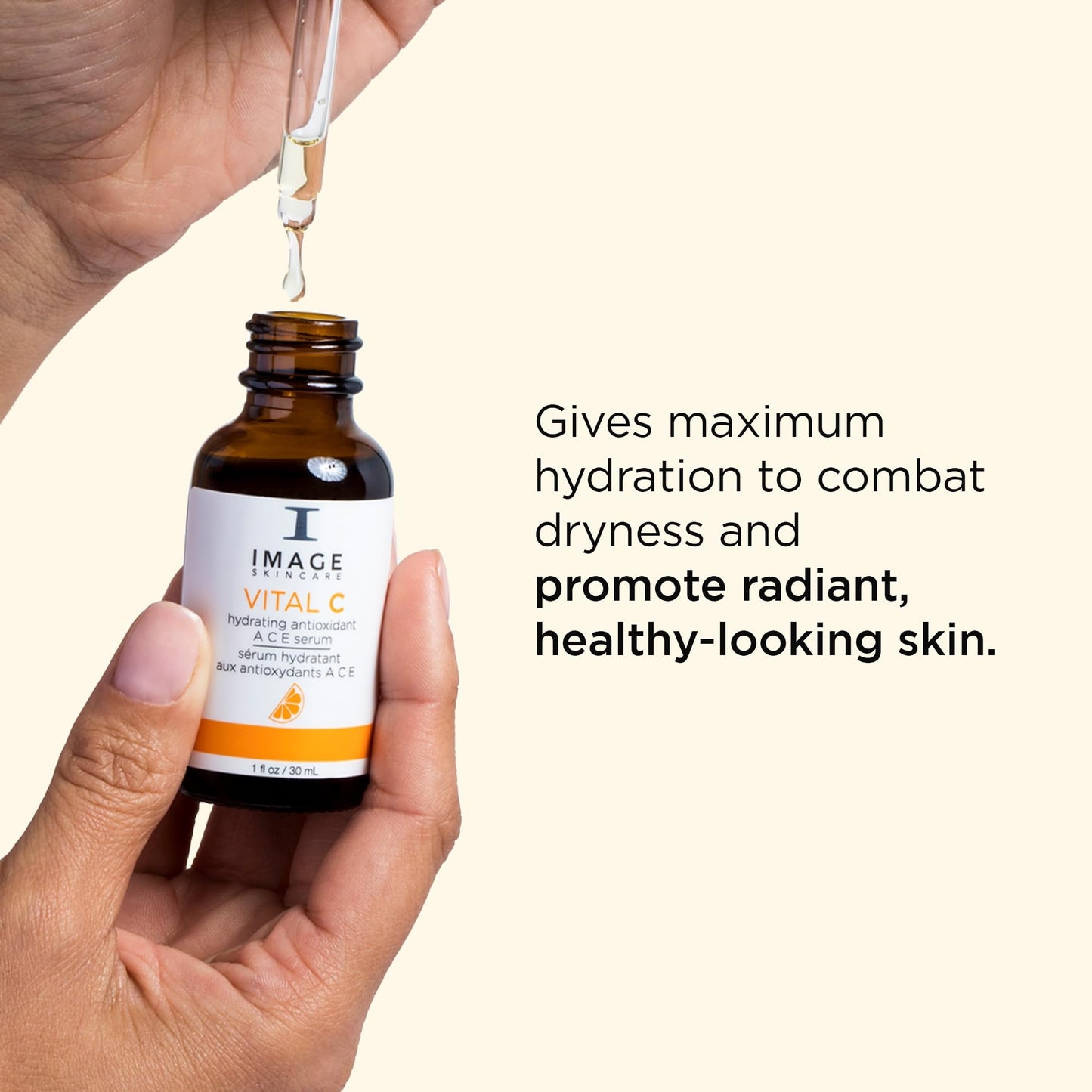IMAGE Skincare Vital C Hydrating A C E Face Serum, 1.0 Oz