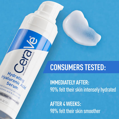 CeraVe Hyaluronic Acid Serum for Smoother Softer Skin